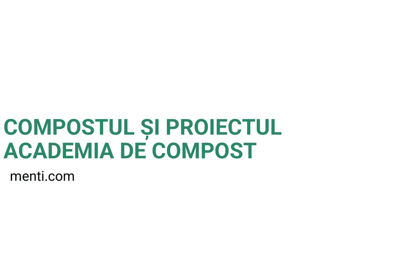 Colaborare cu Academia de Compost