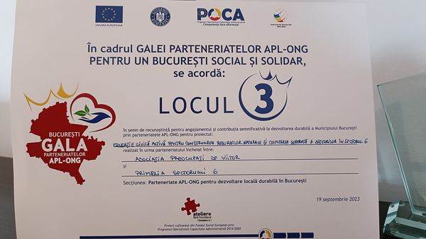 Premiere Parteneriate APL-ONG București