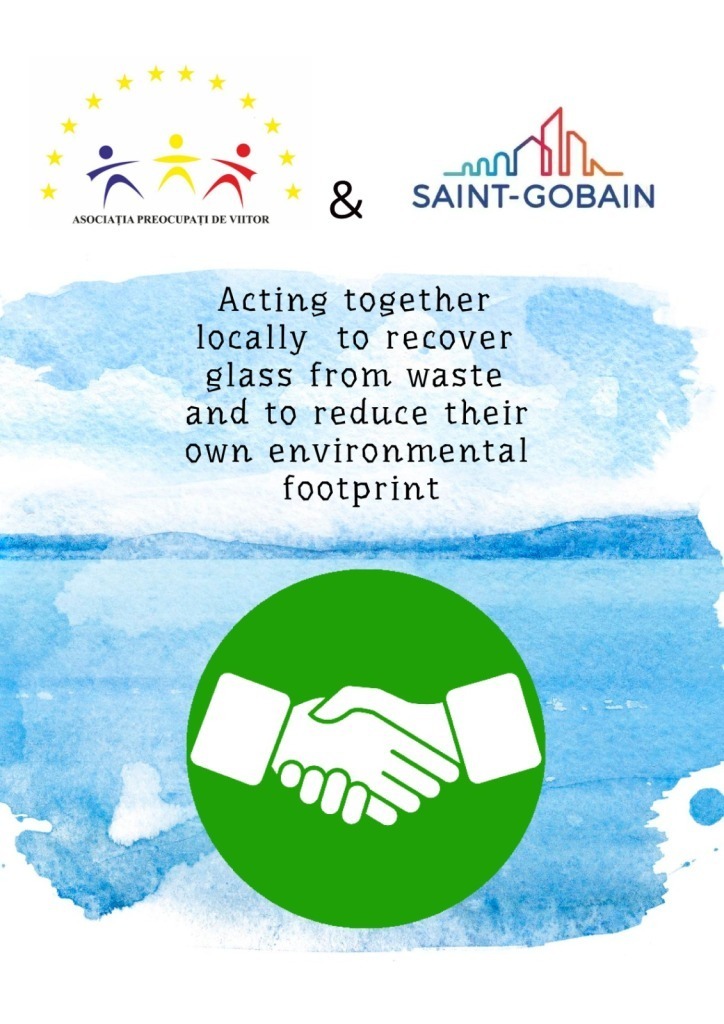 ONG Preocupați de Viitor și Grupul Saint Gobain colaborează pentru a da viață nouă deșeurilor