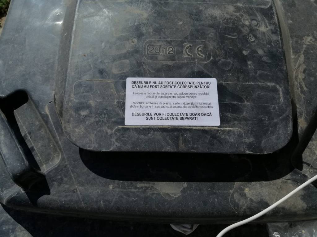 Informarea populației despre colectarea separată a deșeurilor