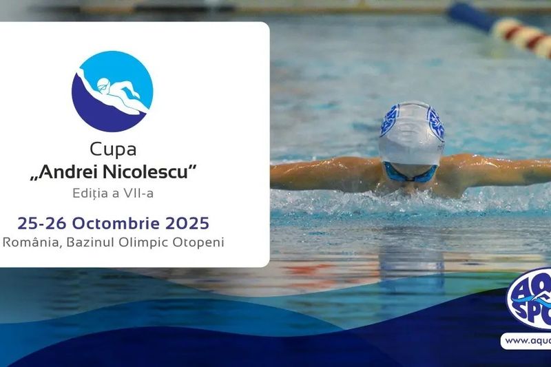 Înotul, reziliența și viitorul durabil - susținem tinerii campioni - Cupa „Andrei Nicolescu”