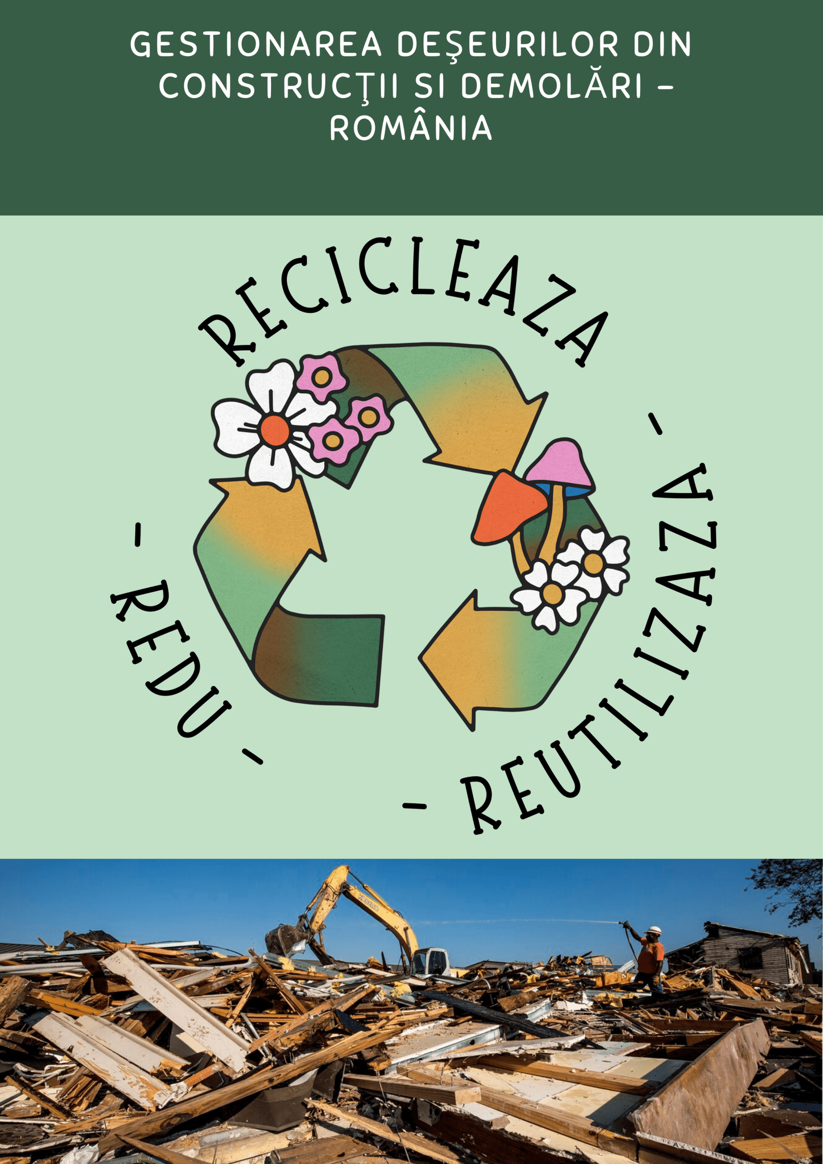 Ghid de colectare separată a deșeurilor de construcții și demolări ce provin din șantiere mici ( apartamente și gospodării )