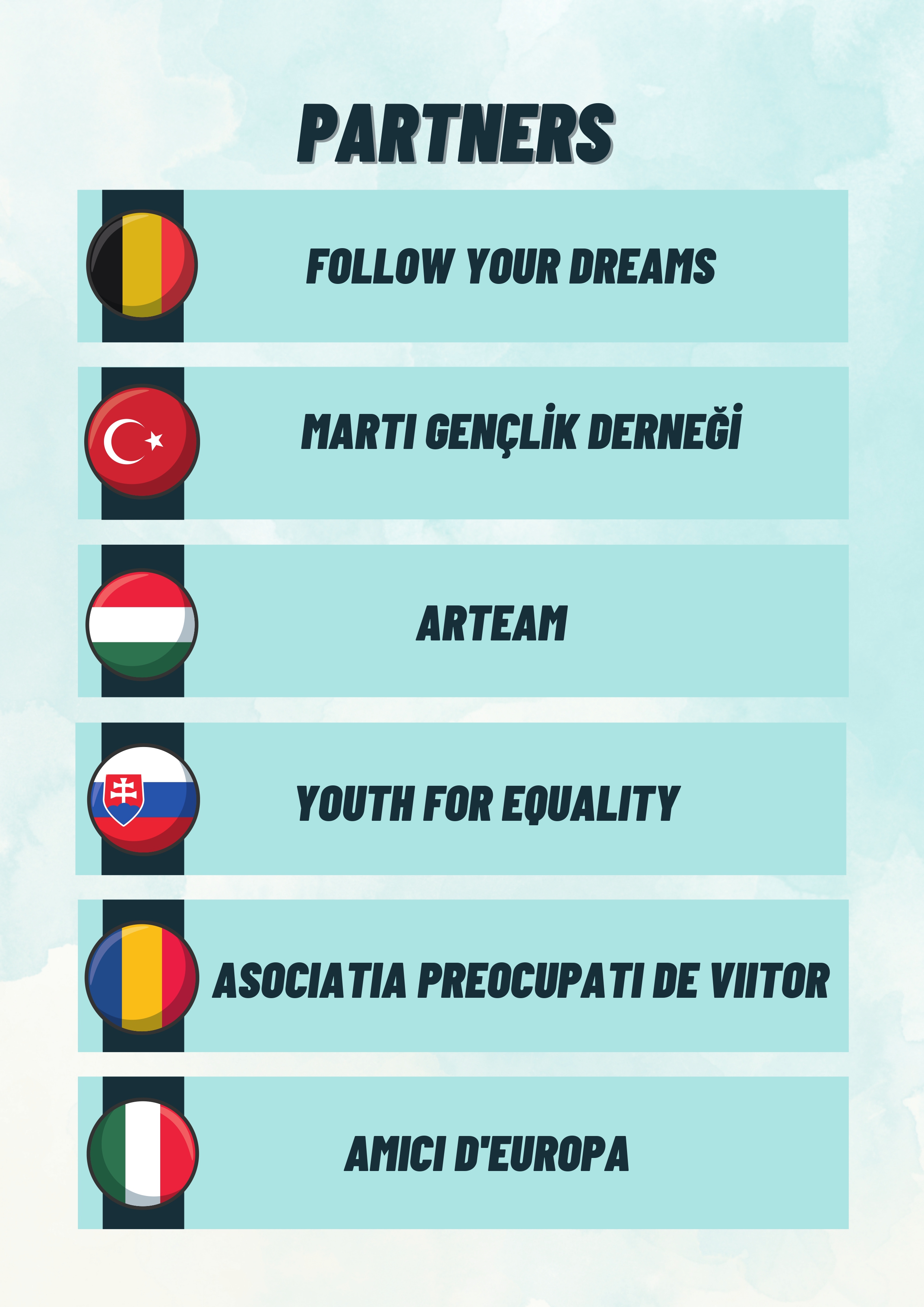 Youth Exchange ERASMUS+ "BE A ROOF FOR SOMEONE!" 12-19 OCTOBER - BRUSSELS, BELGIA