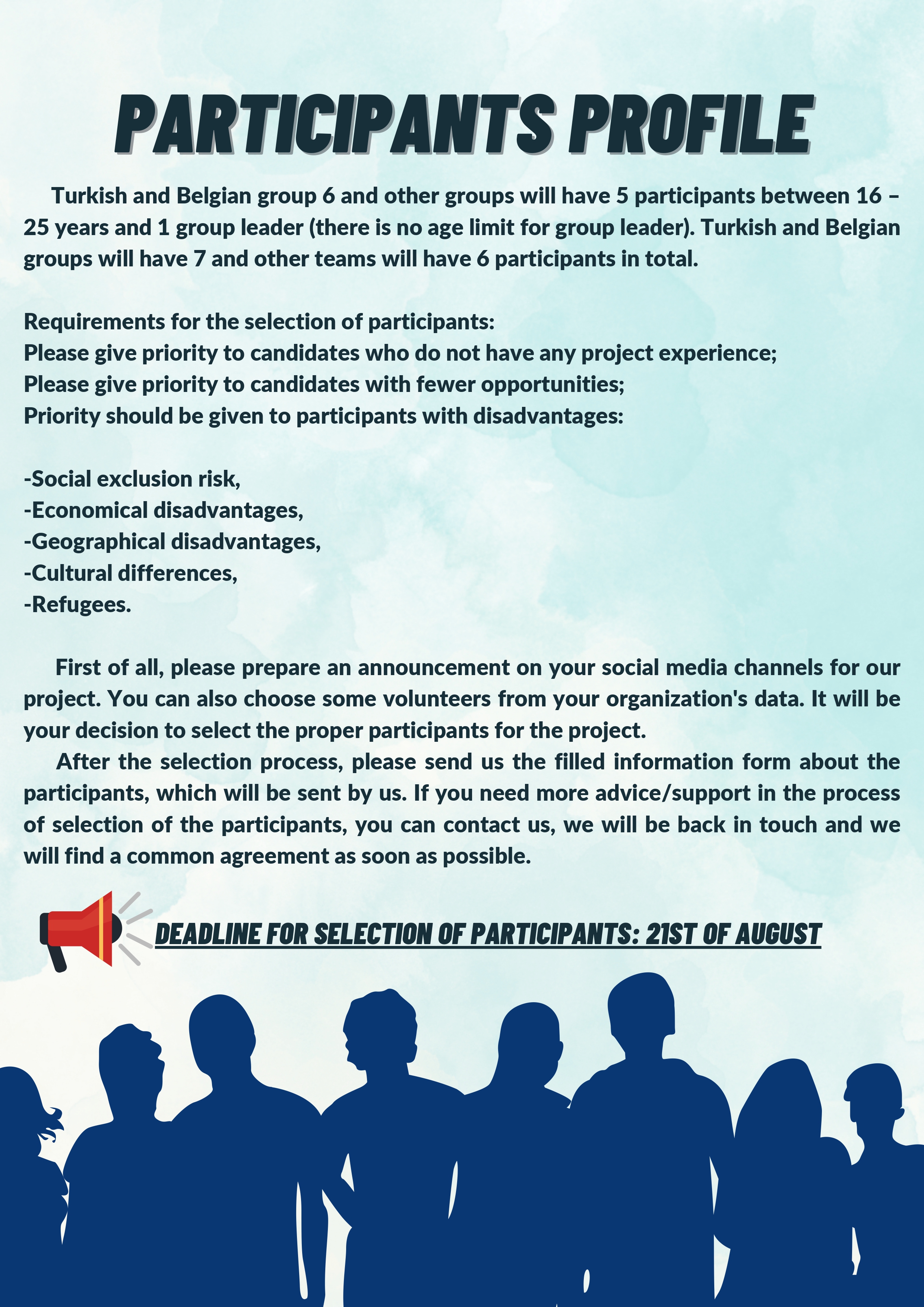 Youth Exchange ERASMUS+ "BE A ROOF FOR SOMEONE!" 12-19 OCTOBER - BRUSSELS, BELGIA
