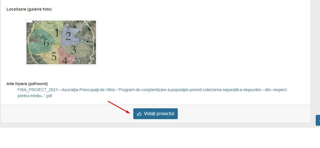 Asociatia Preocupati de Viitor a depus in cadrul sesiunii deschise – Bugetare Participativa a P.M.B