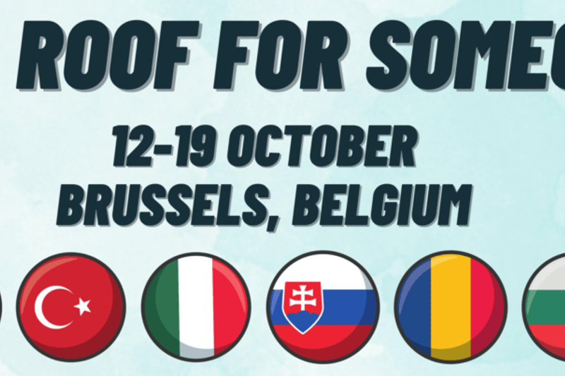 Youth Exchange ERASMUS+  "BE A ROOF FOR SOMEONE!" 12-19 OCTOBER - BRUSSELS, BELGIA